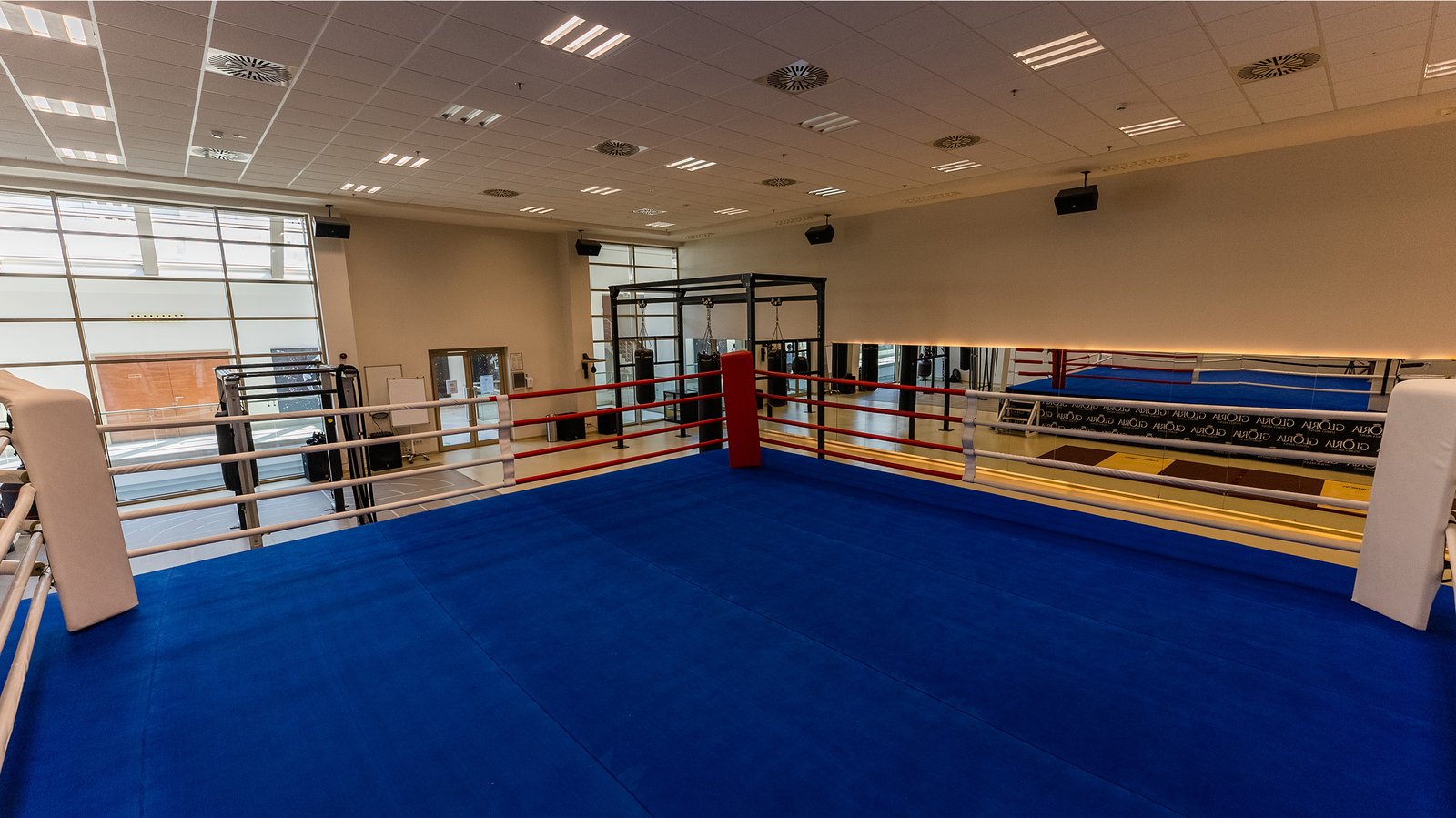 Profesionální studio bojových sportů a boxu v Gloria Sports Arena