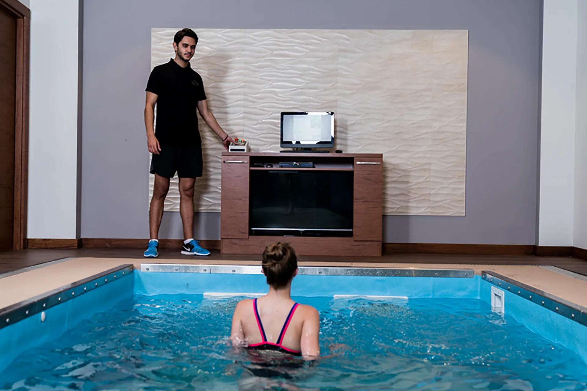 Hydrotherapy pool at Gloria Sports Arena