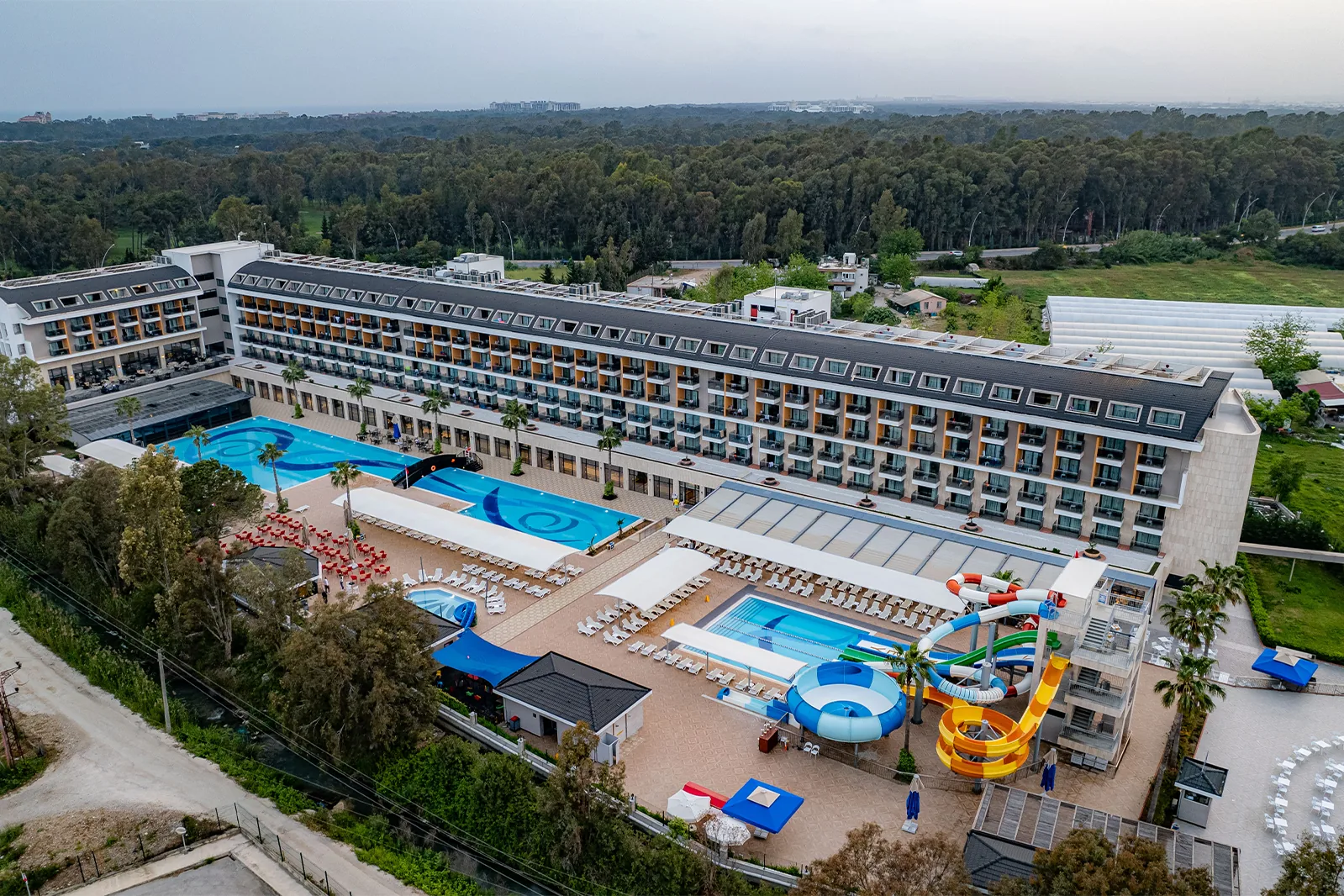 Aerial view of Aydinbey Queen’s Palace