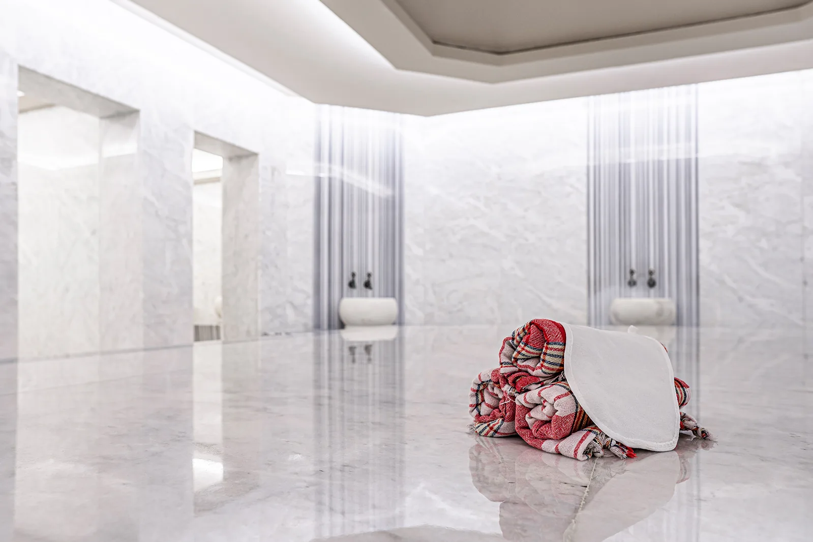 Turkish bath at Aydinbey Queen’s Palace