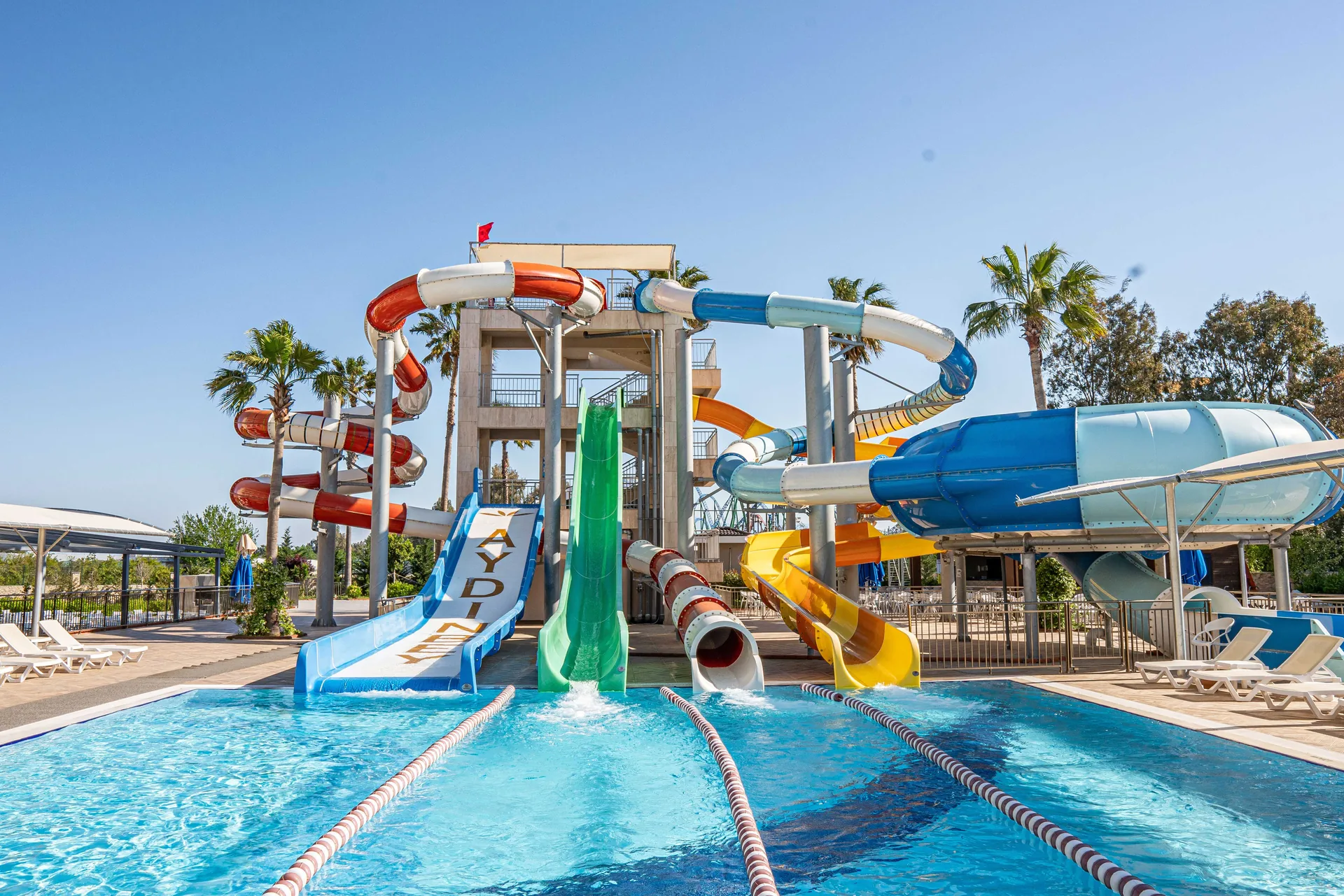 Water park at Aydinbey Queen’s Palace