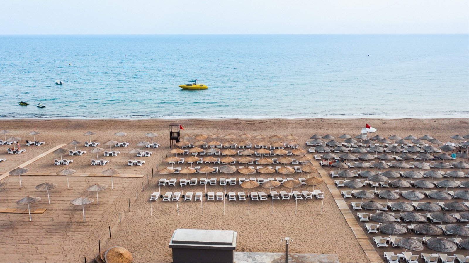 Belenli private beach on the Mediterranean Sea