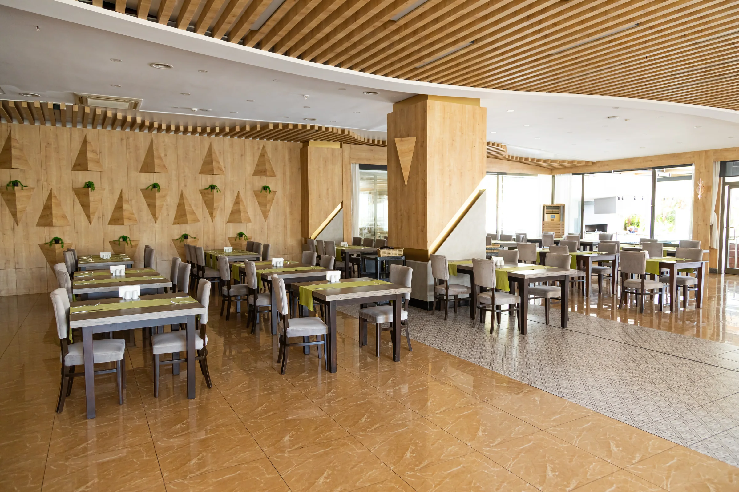 Main restaurant at Maya World Park