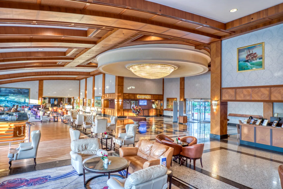 Dining space at Porto Bello